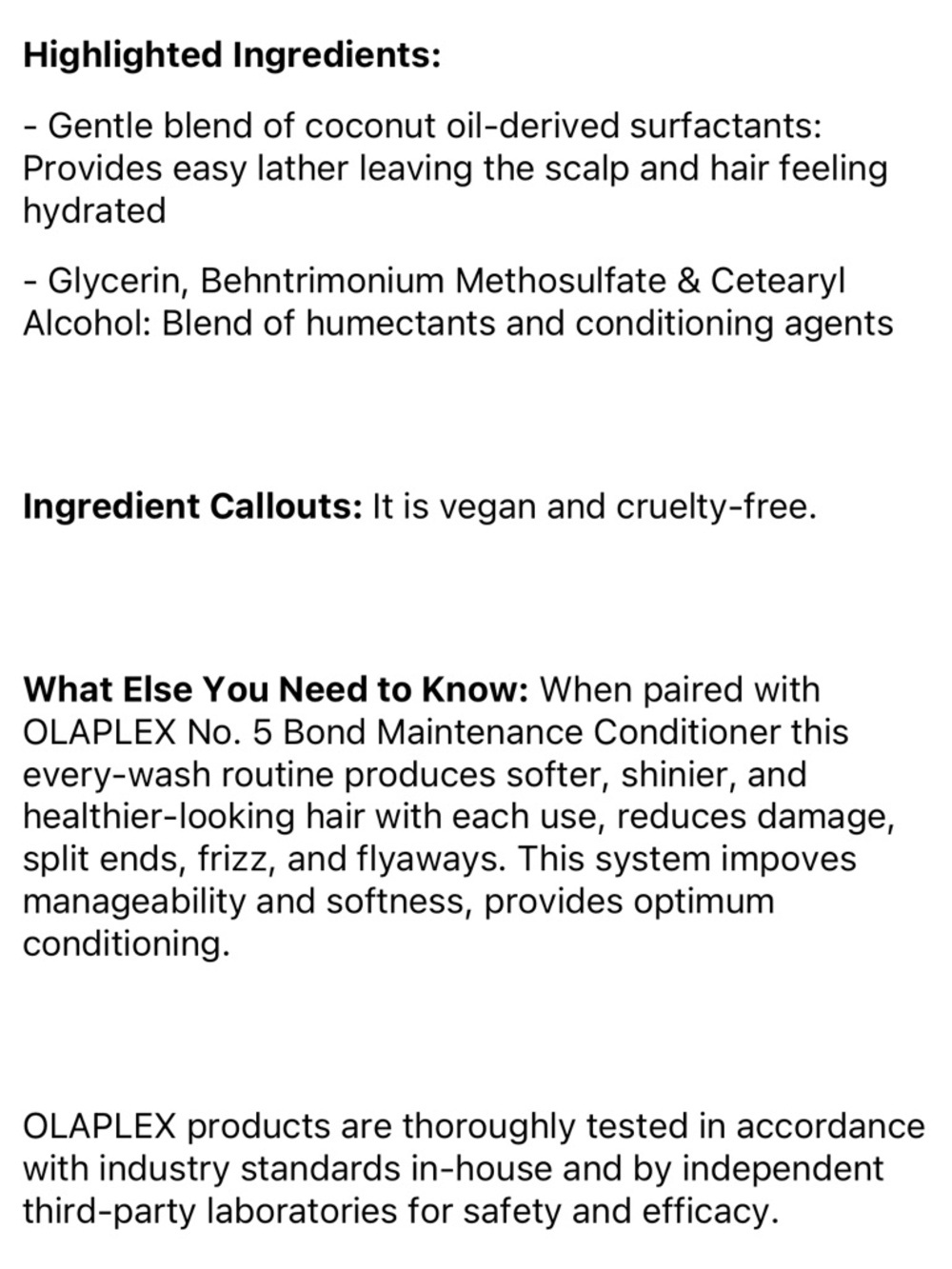 OLAPLEX No.4 Bond Maintenance Shampoo - Picture 8 of 11